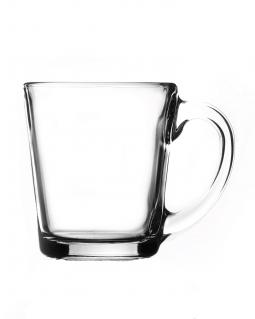 tall clear glass coffee mugs